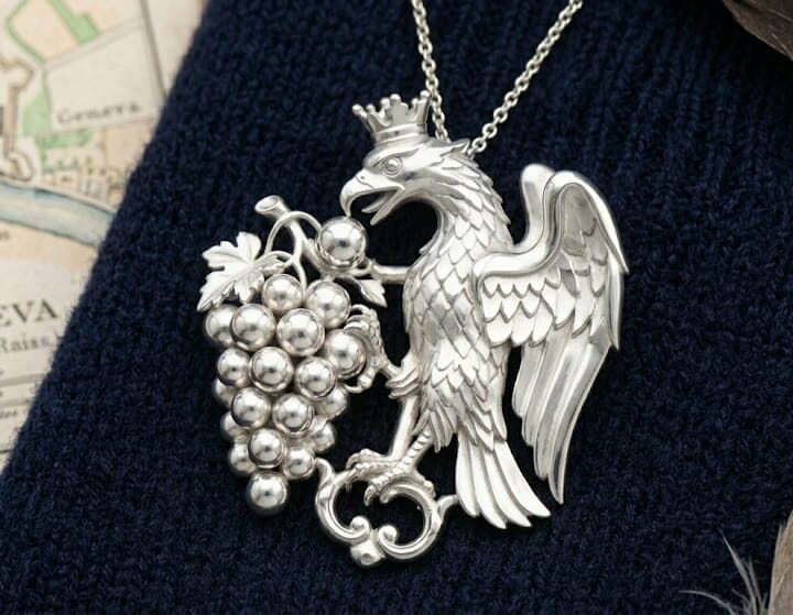 Pendentif Aigle Genève